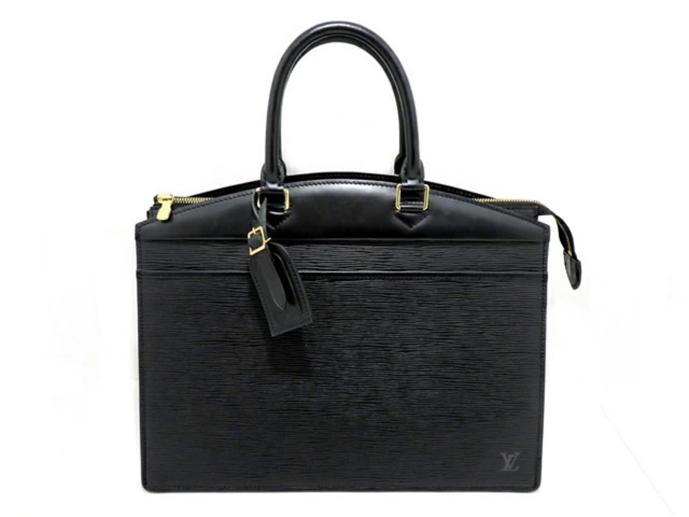 LOUIS VUITTON Bag Riviera Handbag Epi Noir Black